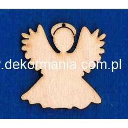SKLEJKA #3mm Anioł 20cm , aniołek  z aureolą  , zawieszka, aniołek 20